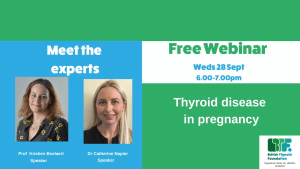 Meet the experts: thyroid disorders in pregnancy
