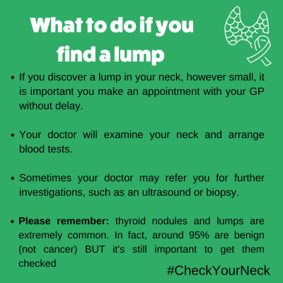 What to do if you find a lump