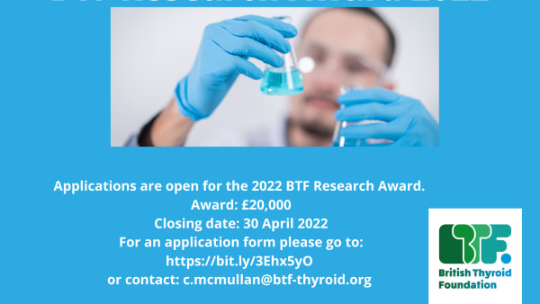 BTF Research Award 2022