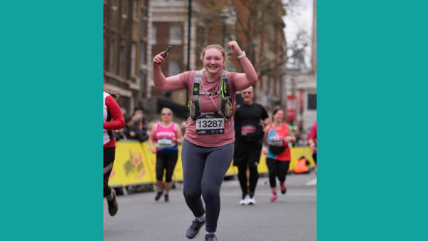 Belinda's London half marathon!