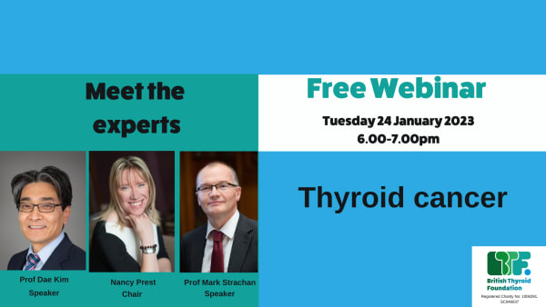 Meet the experts webinar - thyroid cancer