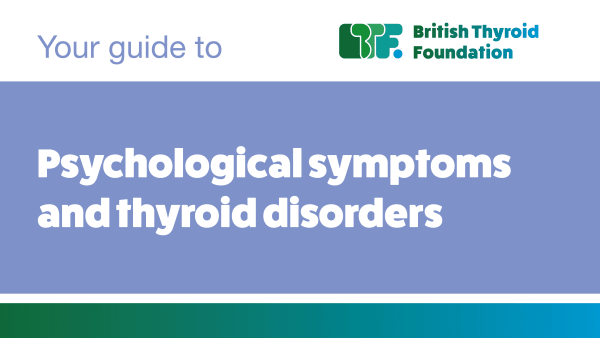 Psychological symptoms and thyroid disorders